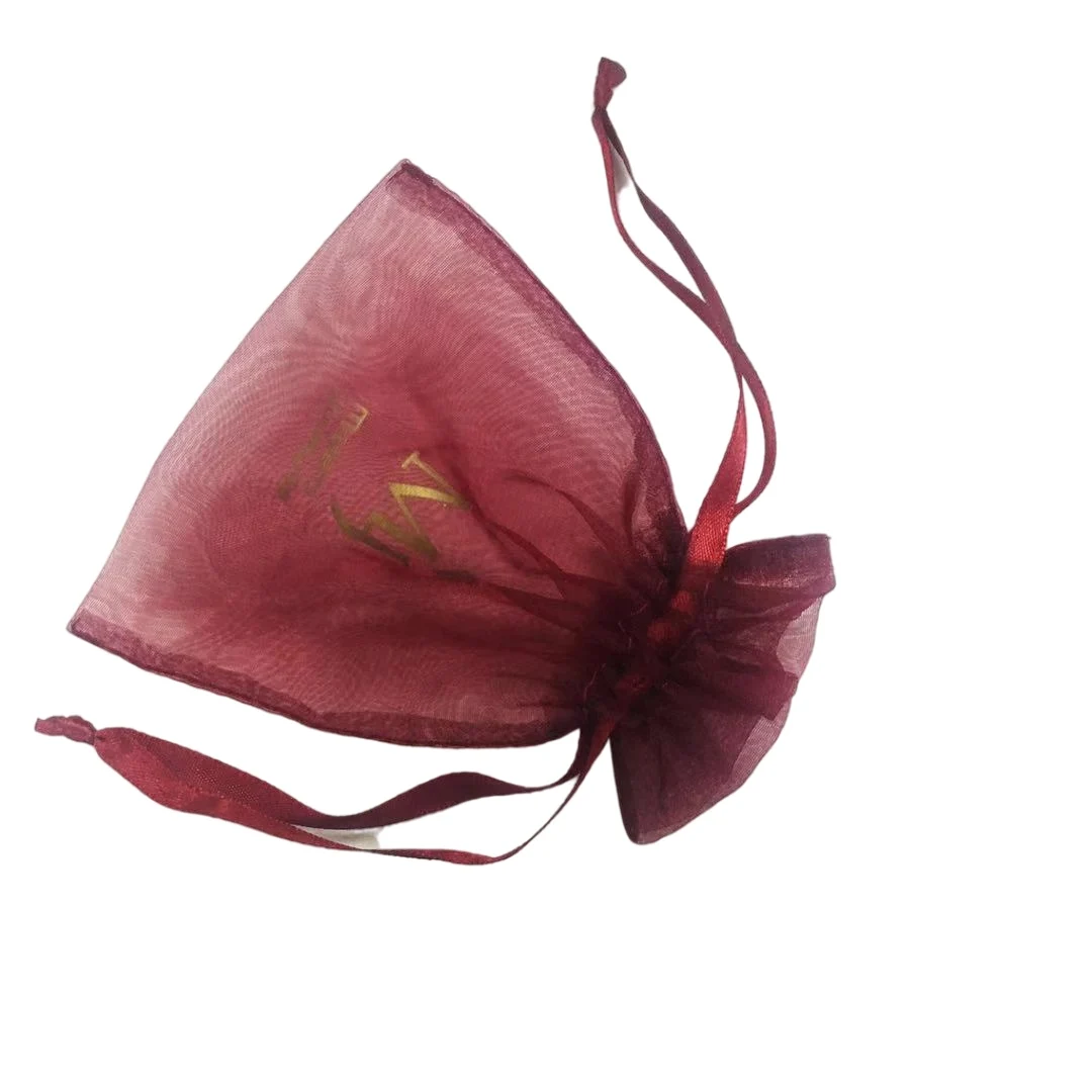 
Drawstring Organza Bag Custom Printed Organza Gift Pouch bag Drawstring Jewelry Pouch Drawstring Jewelry Pouch With Logo 