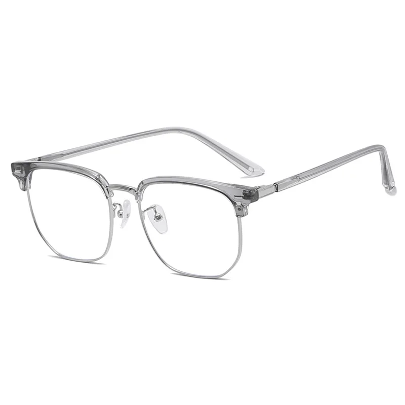 9085 Half Frame Blue Light Blocking Glasses Optical Eyewear Frames Computer Eye Glasses Men Eyewear