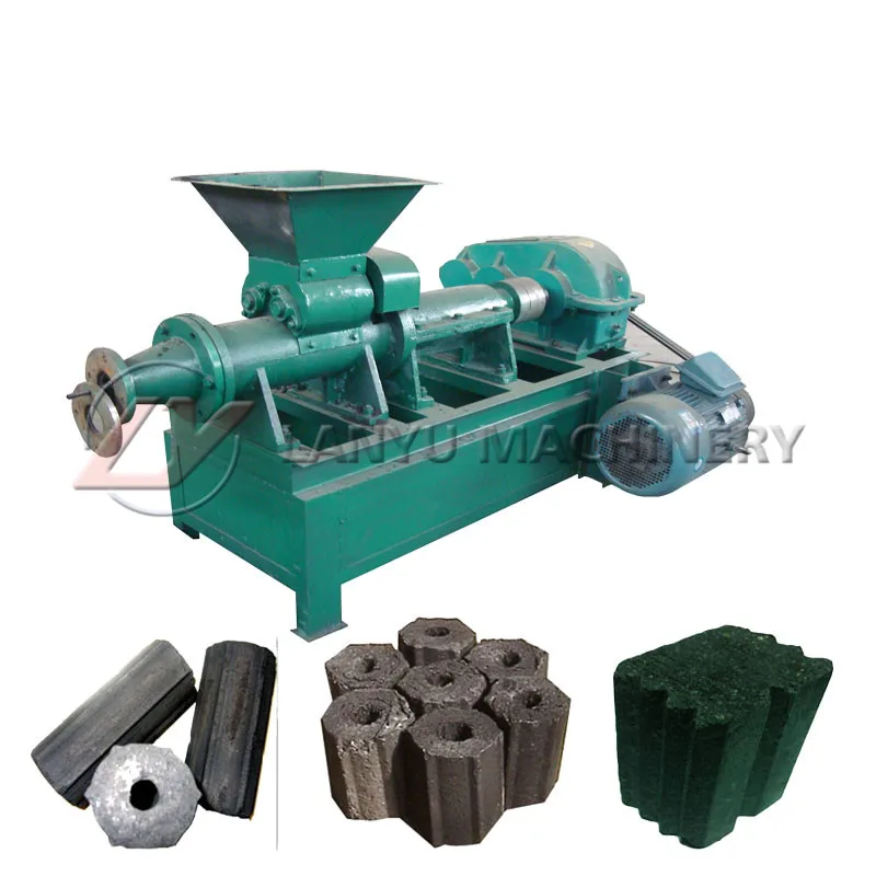wood chip briquette machine/chicken manure briquette making machine/tree leaves briquette machine