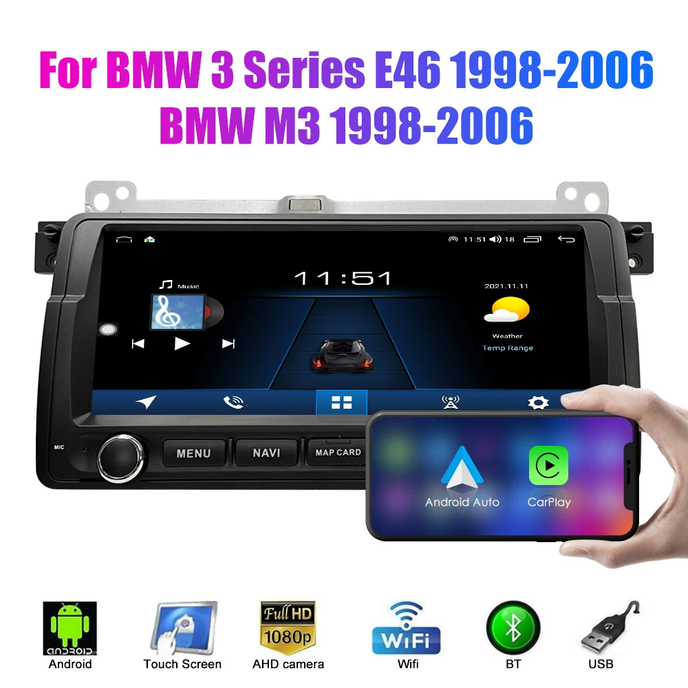 Автомагнитола для BMW 3 серии E46 1998-2006