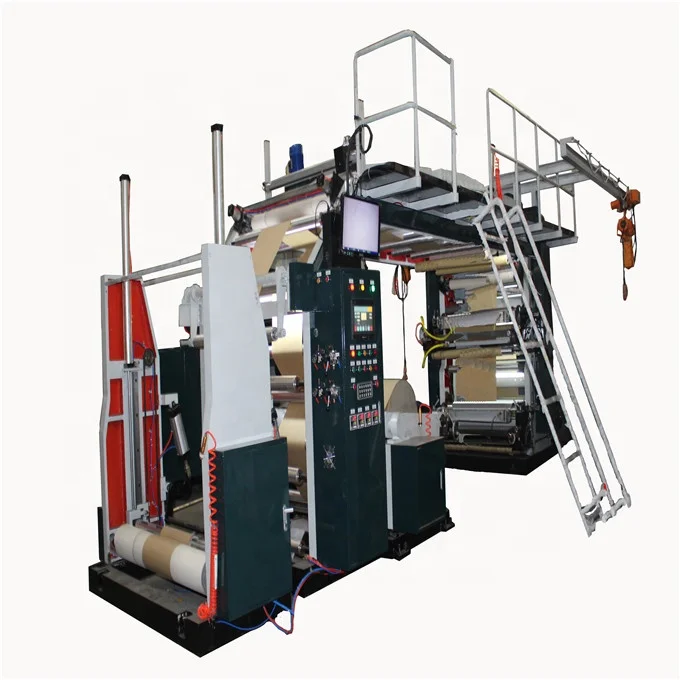 
Water-based ink flexographic packaging printing machine 
