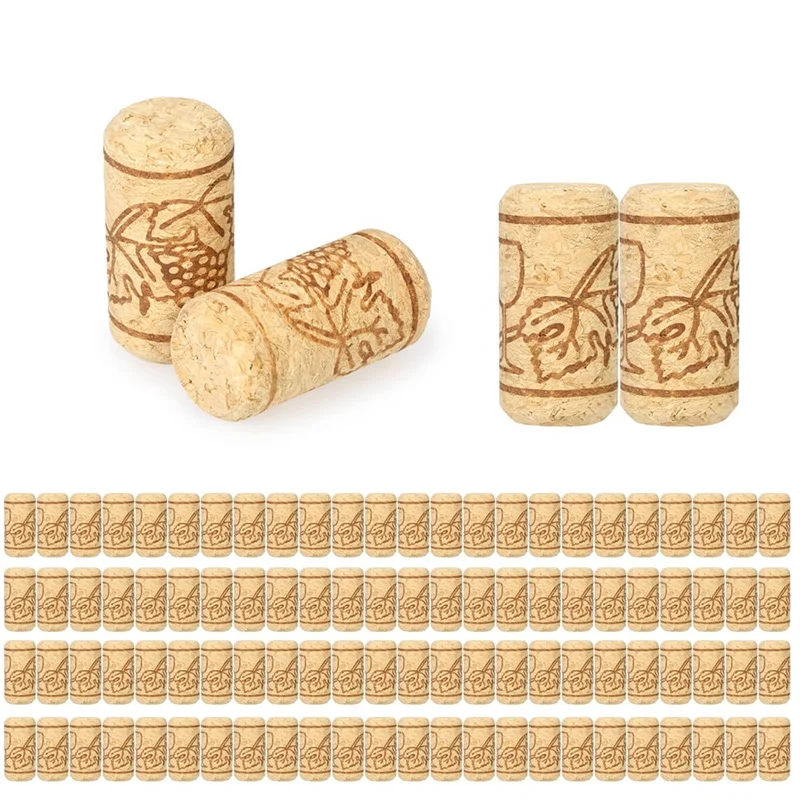 Factory Wholesale Wood Wine Cork Natural Environmental Wine Cork Diy Process Project