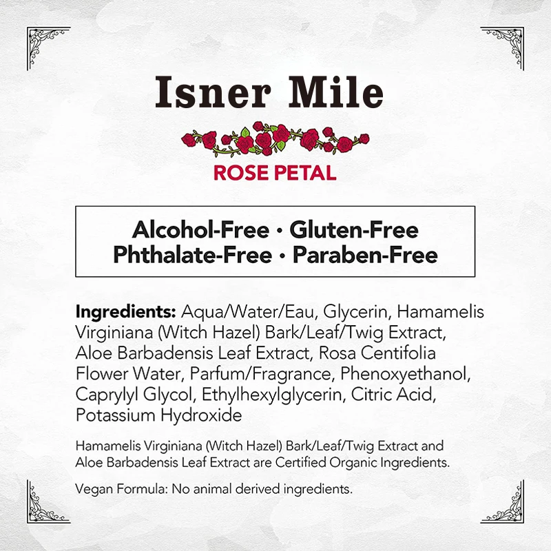 Skin Care Organic Hydrating Collagen Elasticity And Firming Face Toner Vitamin C Whitening Facial Toner