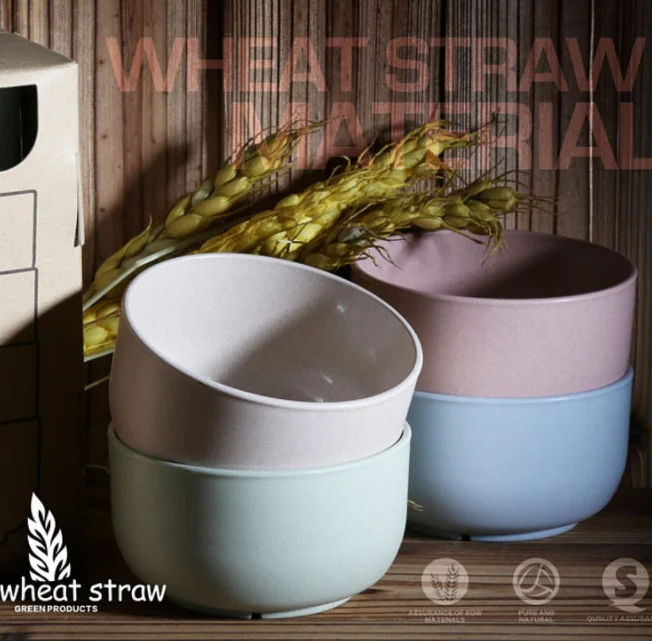 Unbreakable microwave safe BPA free 450ml colorful cereal bowls for kids & adult