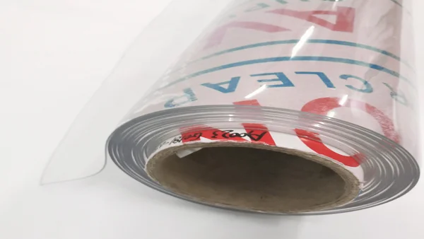 Super clear transparent soft PVC film waterproof roll