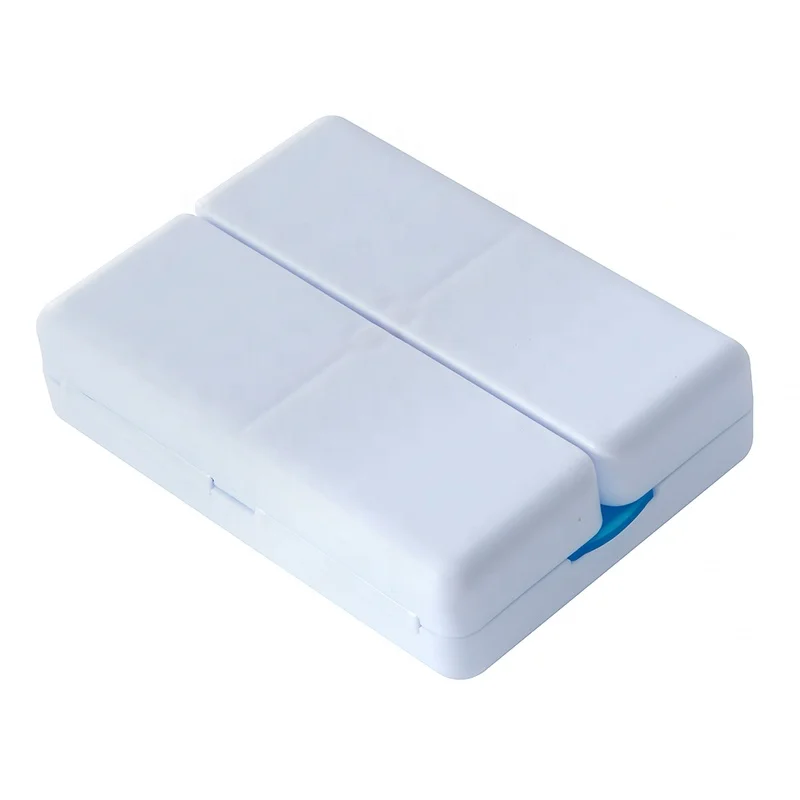 Eco-friendly Portable Mini Pill Box Plastic Weekly 7 Compartment Pill Organizer PP+Magnet Medicine Case Pill Storage Cases