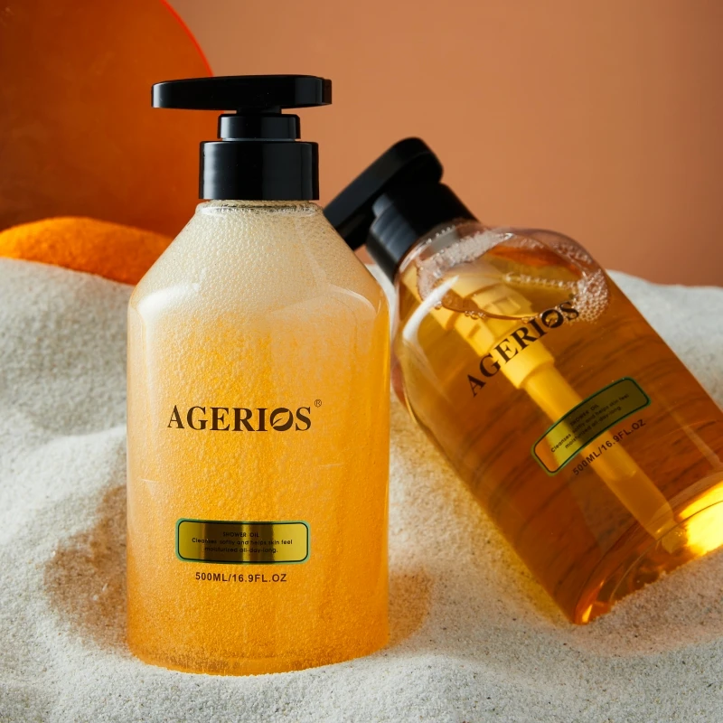 Factory Wholesale OEM ODM Softening Shower Gel Whitening Deep Cleaning Body Oil