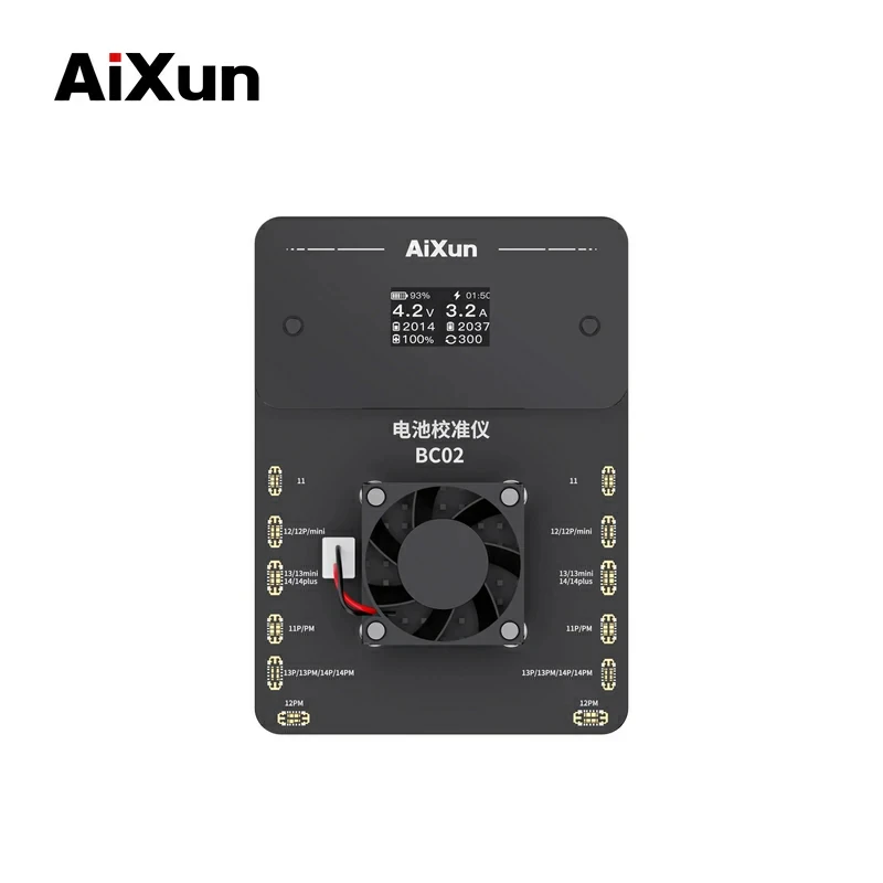 AiXun BC02 Battery Calibrator For iPhone 11 12 13 14 Pro Max Series Battery Health Data Test Calibration Repair Tools