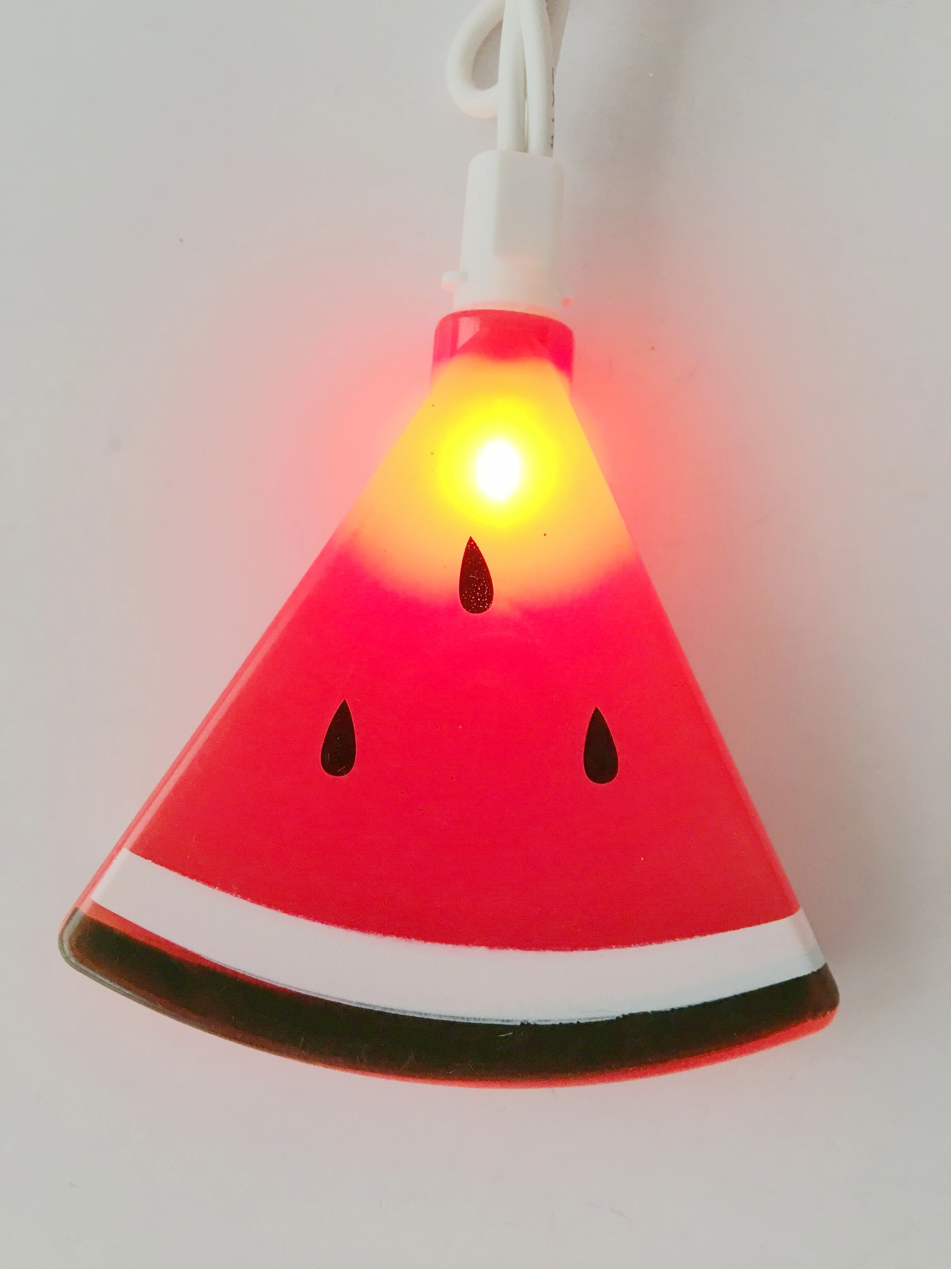 10 Count Tropical Fruit Shaped String Lights Set LED Watermelon Light String Summer Garden Party Decorative Light Hanging Home