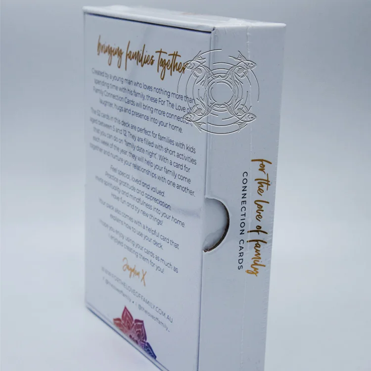 Карточка с золотым тиснением 350gsm