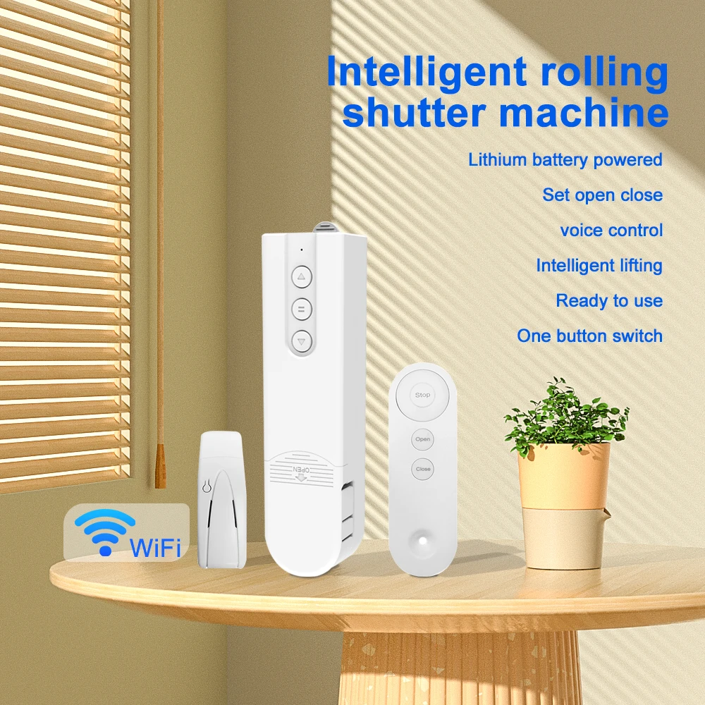 Roller shutter intelligent robot tuya intelligent Time switch can be connected to Alexa Google Intelligence