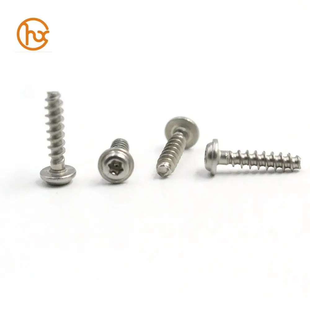 DGHX из нержавеющей стали torx ленточный пластиковый винтовой поддон/плоская поперечная головка Pt резьбонарезной винт для пластика