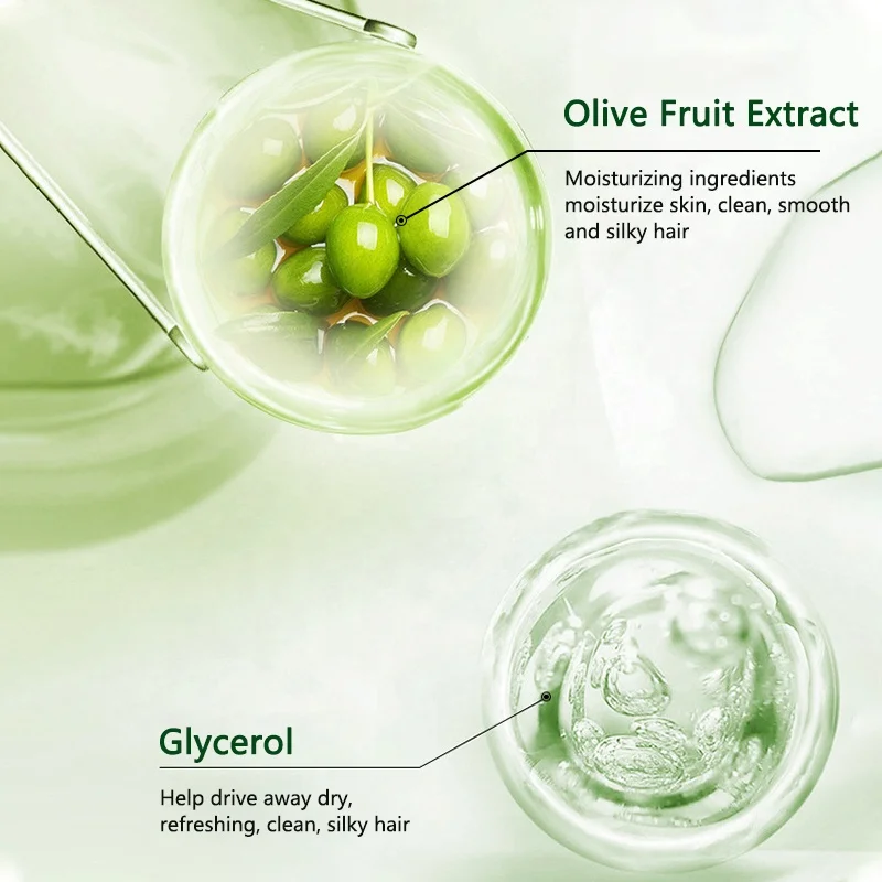 Natural Cocoamidopropyl Betaine Hair Scalp Moisturizing Professional Hair Salon And Home Use Luxury Olive Oil Shampoo