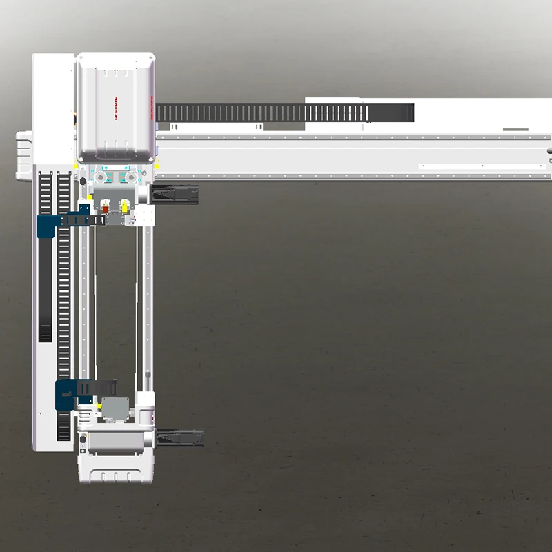 New in 2023 with 2500 mm Traverse and 1430 mm Crosswise Stroke Robot Arm Gantry
