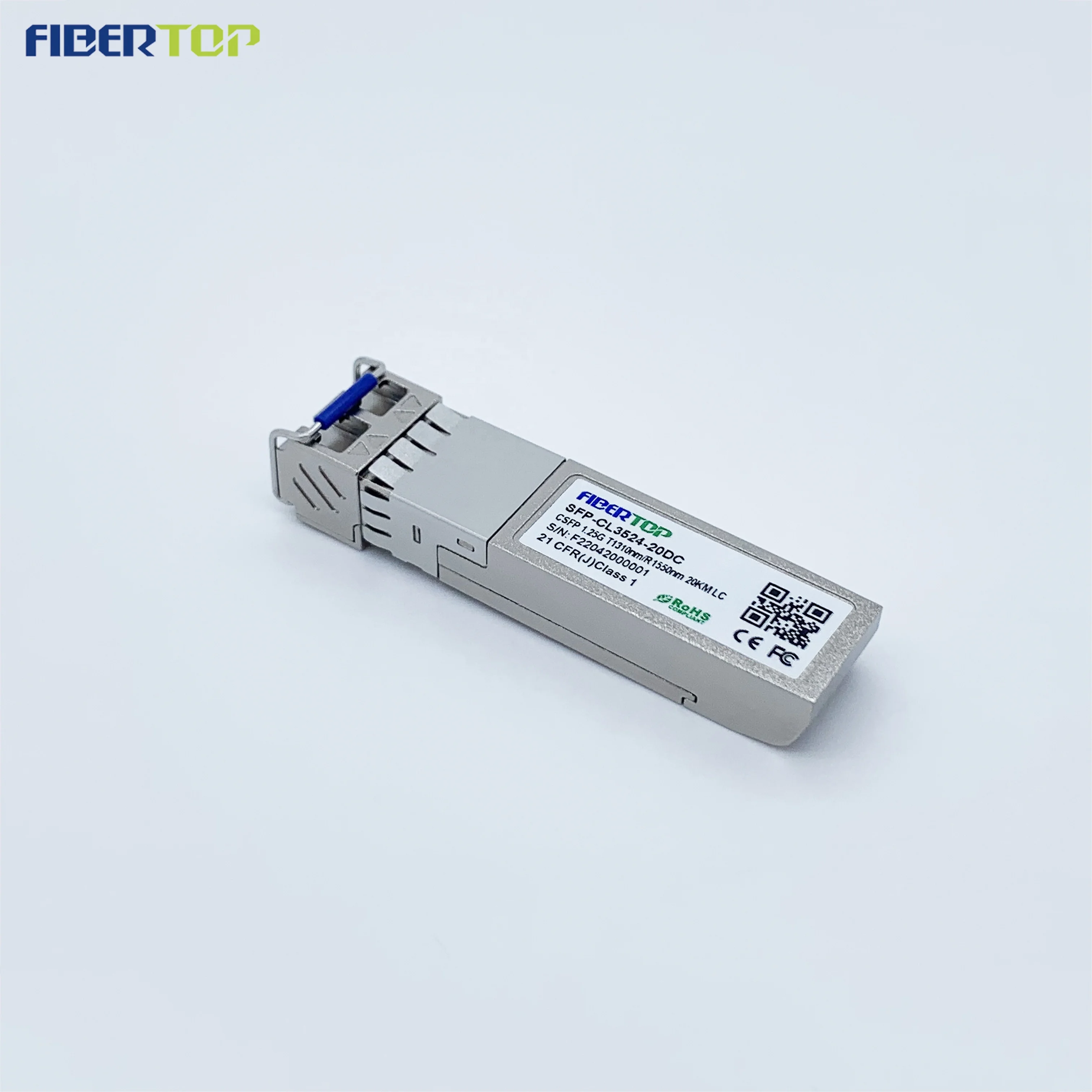 Fibertop волоконно-оптический приемопередатчик производитель CSFP 1000 база 1310/1550nm двойной BIDI LC 20 км оптический модуль