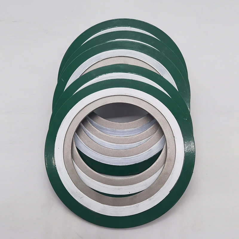 High quality meter seal kevlar wire steel graphite seal spiral wound gaskets for pressure gauge hoses