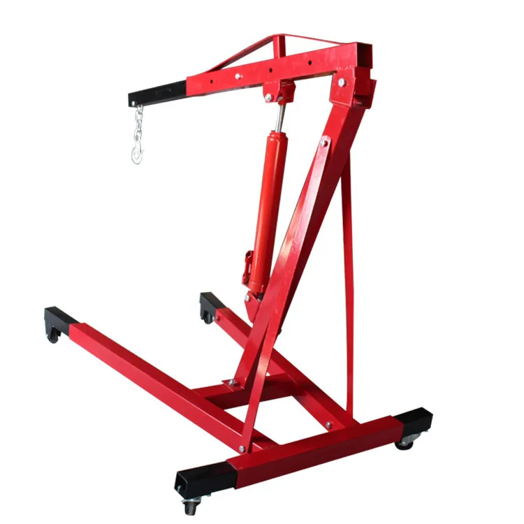 Car Hoist Fixed Retractable Auto Repair Hoist 2Tons Fixed Crane