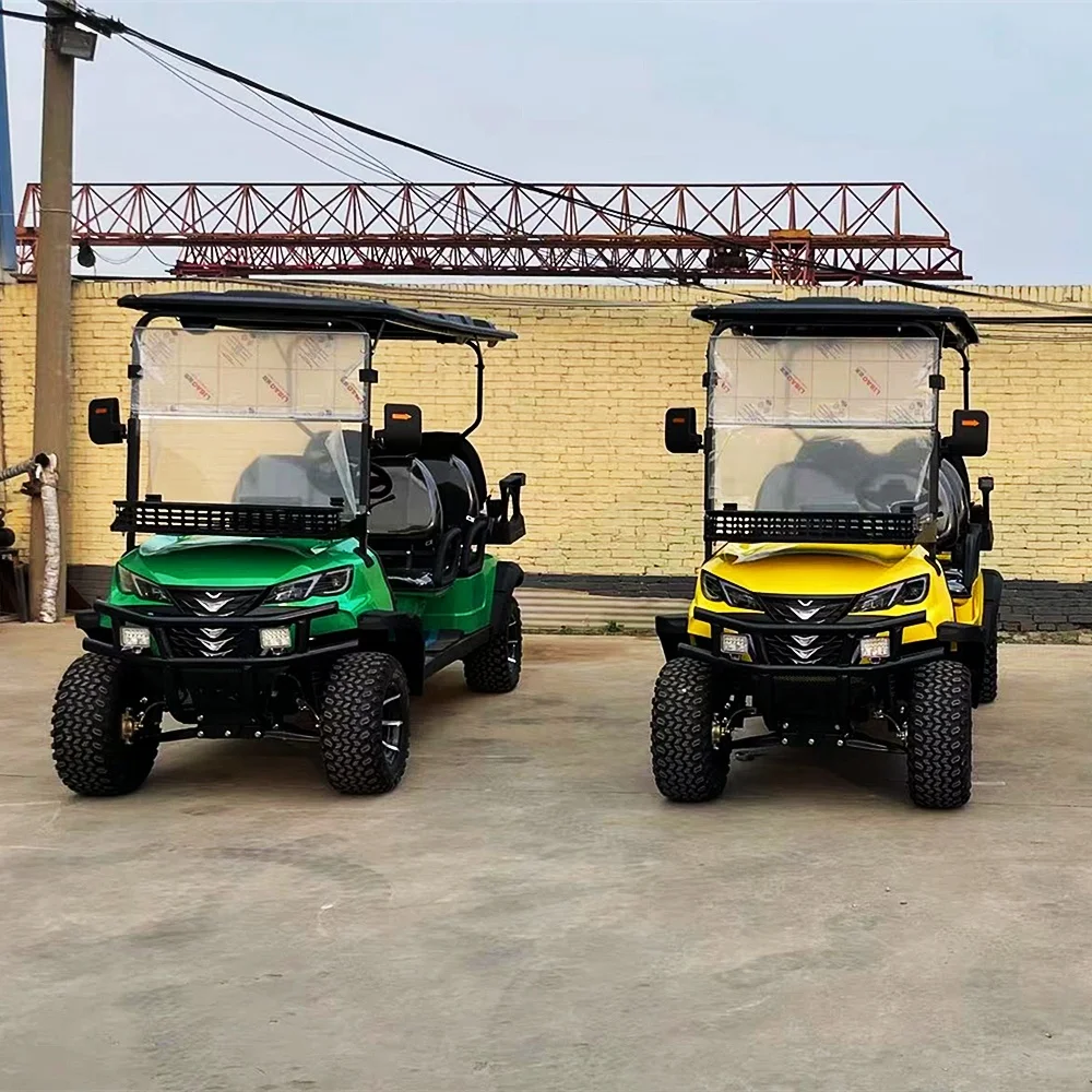 48 volt electric golf buggy 6 passenger electric golf buggy lithium battery electric golf cart