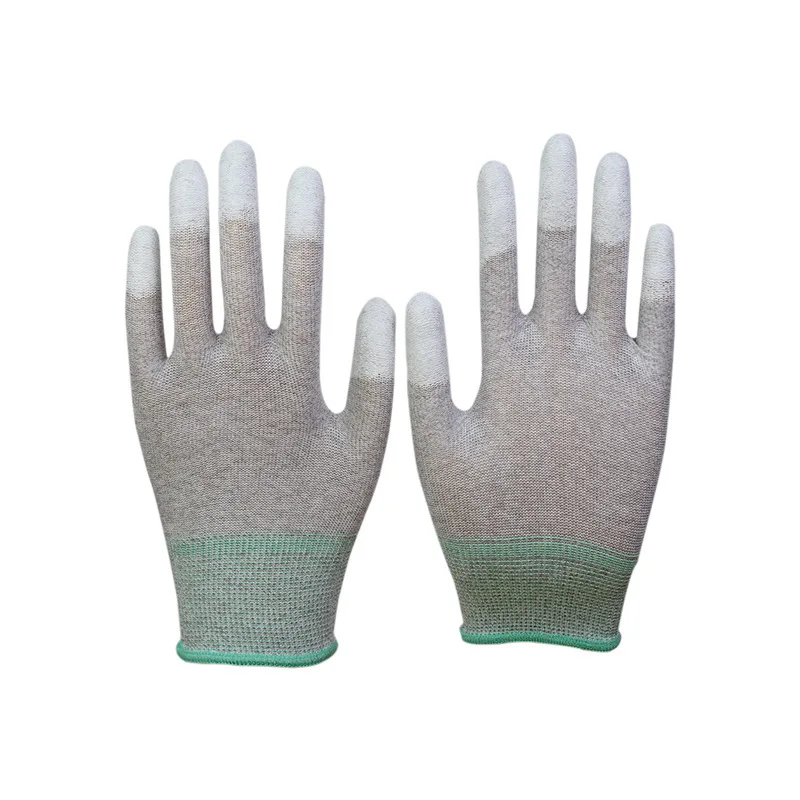 SWP004 White pu coated waterproof  personal protection safety glove production work gloves construction gloves with liner