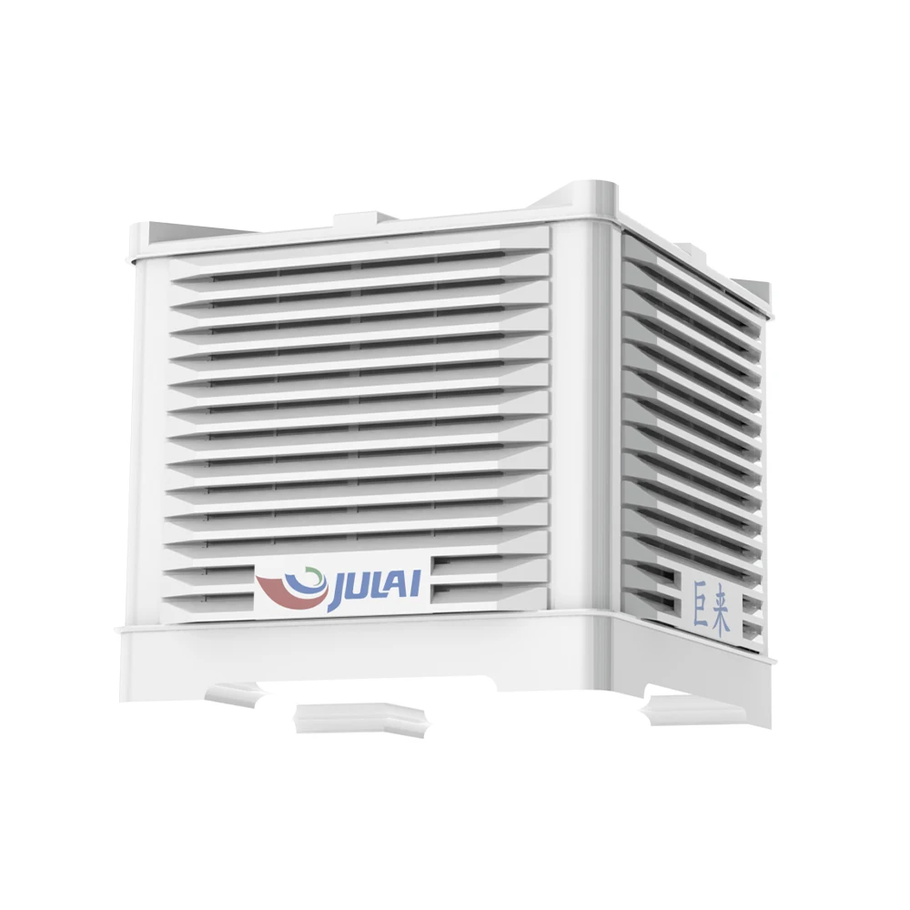 JULAI   3.5 KW 12000BTU evaporative air cooler 30000 volume commercial air coolers 100 L water storage air cooler industrial