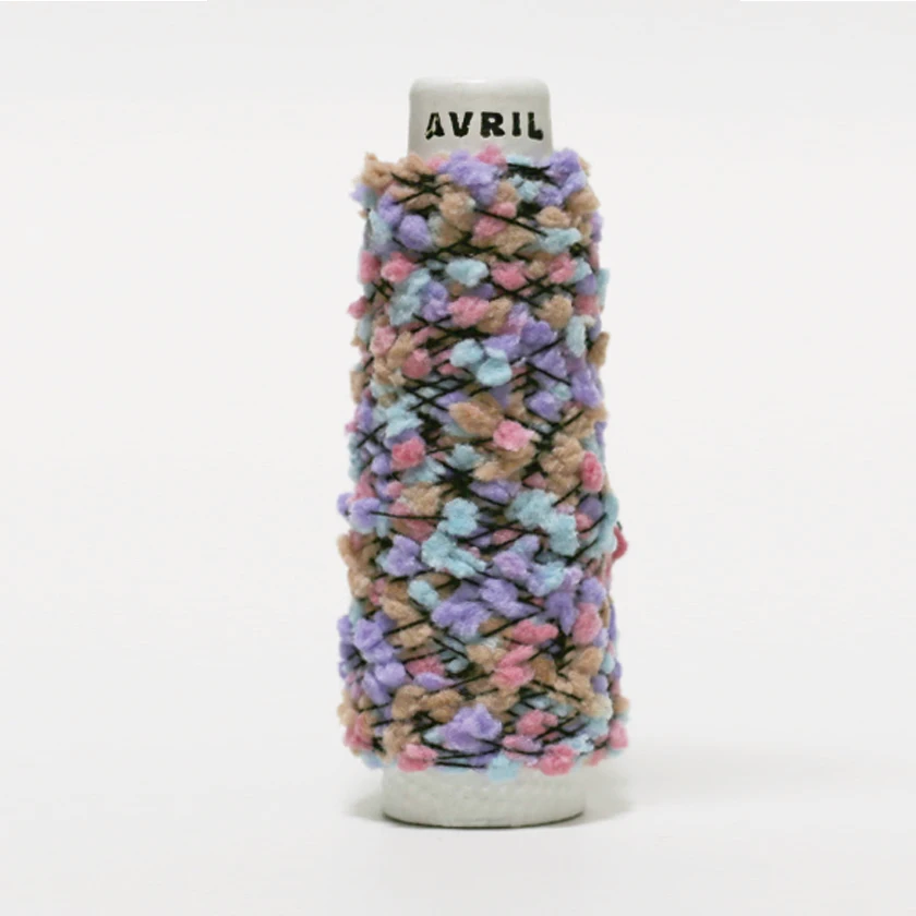 Bright gradation color hand knitting yarn for stationary and collage