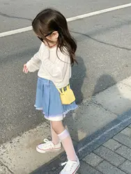 new arrival spring summer infant girls denim skirts toddler baby kids long sleeve shirt clothing casual outfit 2011