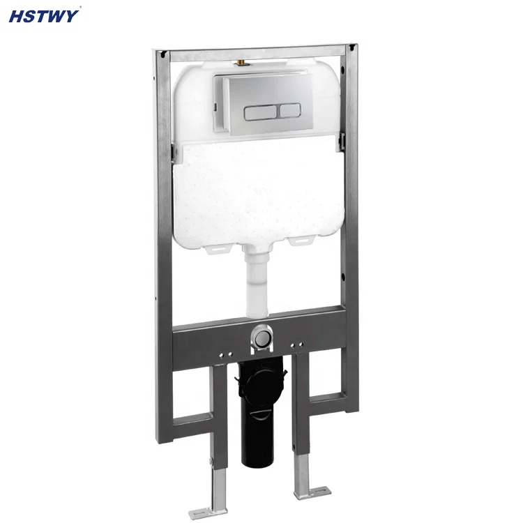 FS1001-G встроенный Туалет смывной бачок с F5130 хром цвет скрытой пластина двойной квадратных