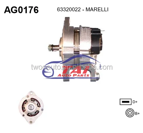 car auto parts alternator in cheap price for 63320024 63321039 for MARELLI 12V 55A TRUCK SPARE PARTS
