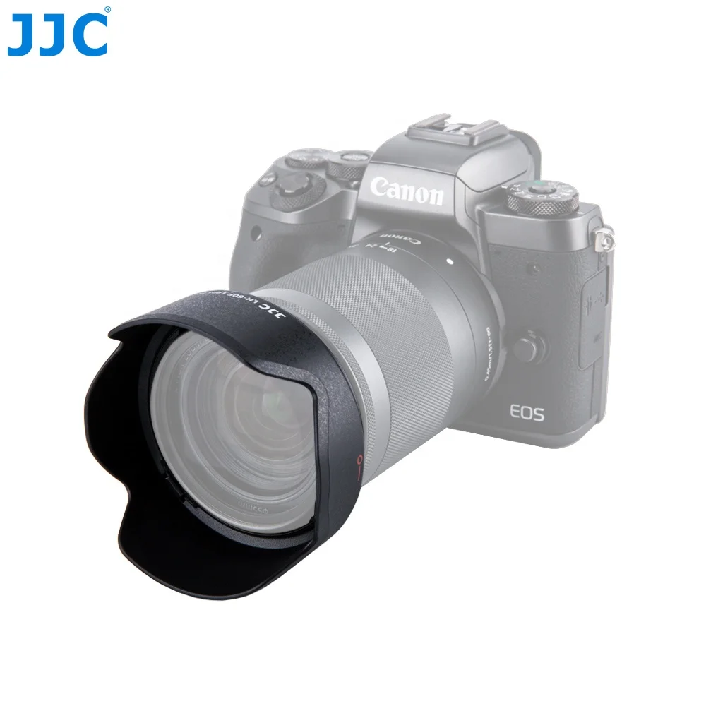 JJC LH-60F-штыковая бленда объект Заменяет CANON EW-60F капот Совместимость с EF-M 18-150mm f/3 5-6 3