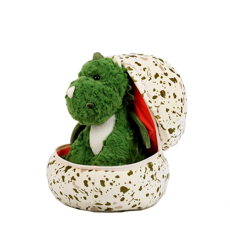 plush toy cute dino with egg
