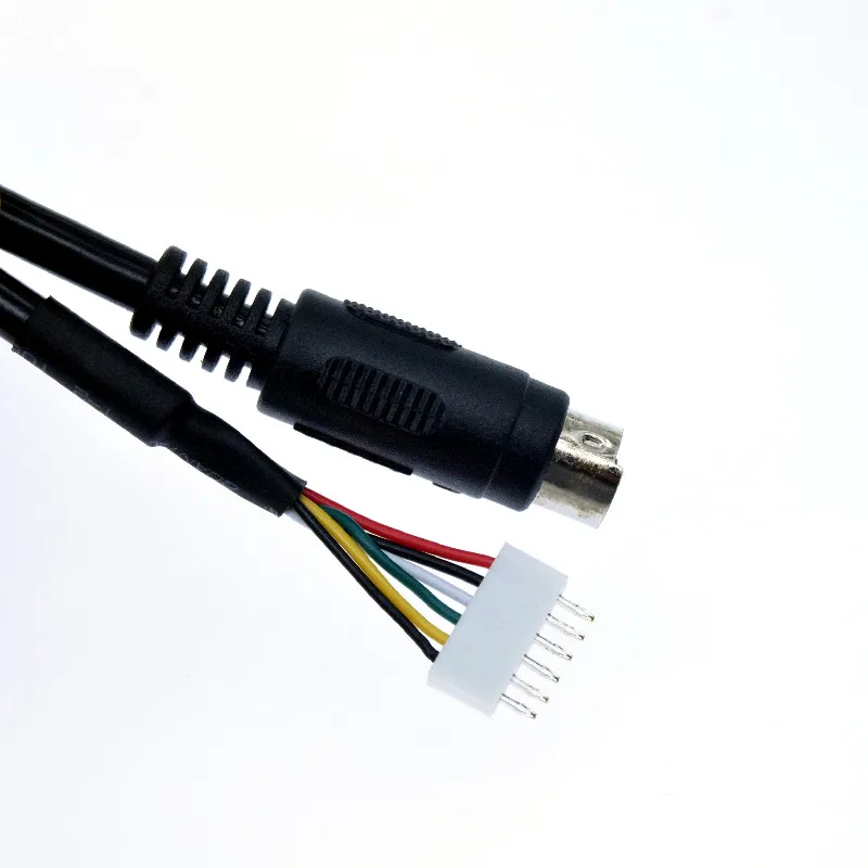 custom black 4 pin mini din male connector s-video cable 1.5 meter ps2 to pc Adapter Cable Audio Cables