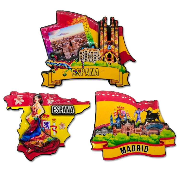 Factory custom logo mdf wood travel gift kuala lumpur malaysian souvenir malaysia fridge magnet