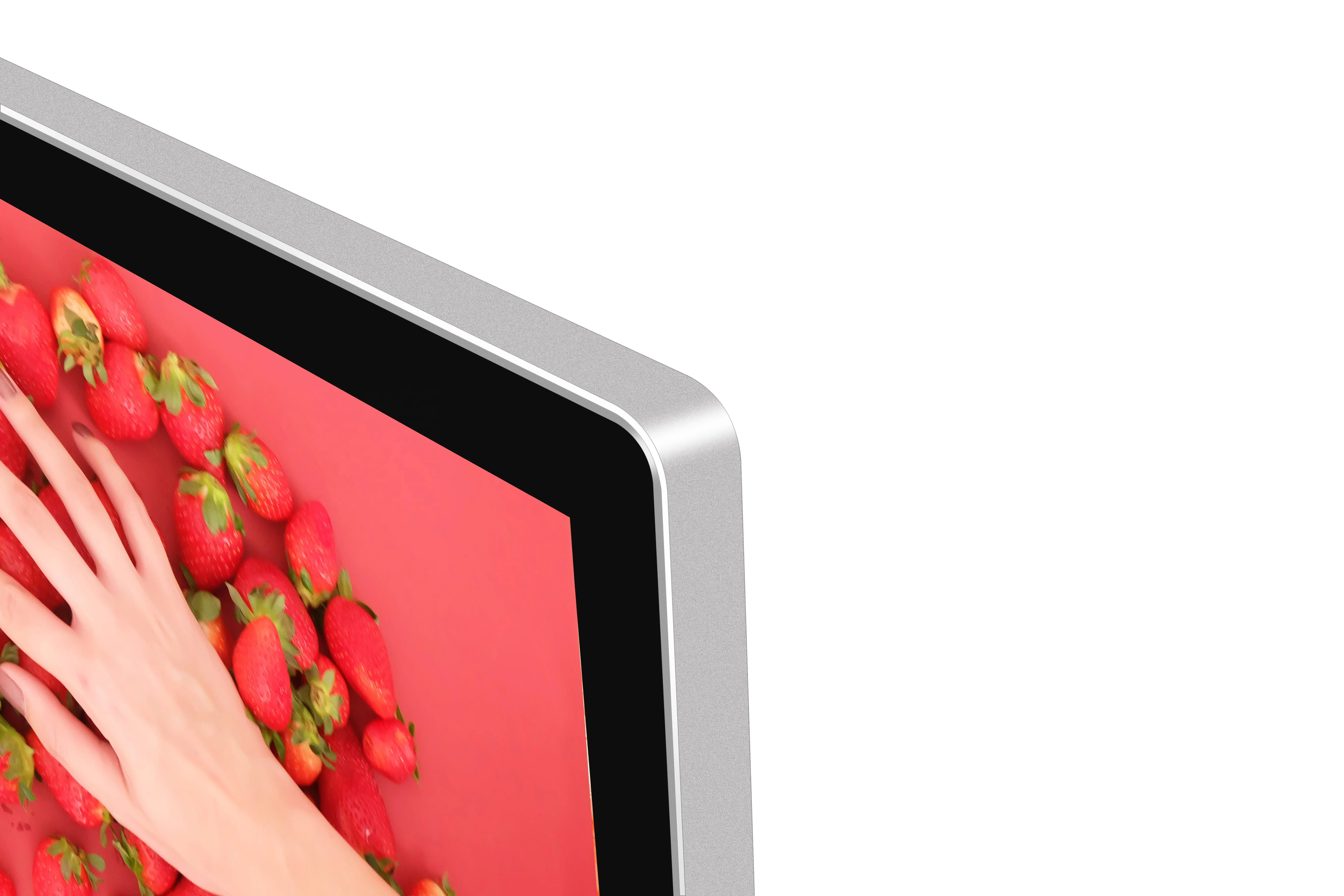 EKAA 55 inch wall mounted advertising player capacitive touch screen advertising player