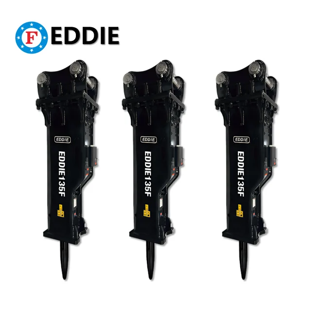 EDDIE135 Hydraulic Breakers Hydraulic pile Hammer For Excavator