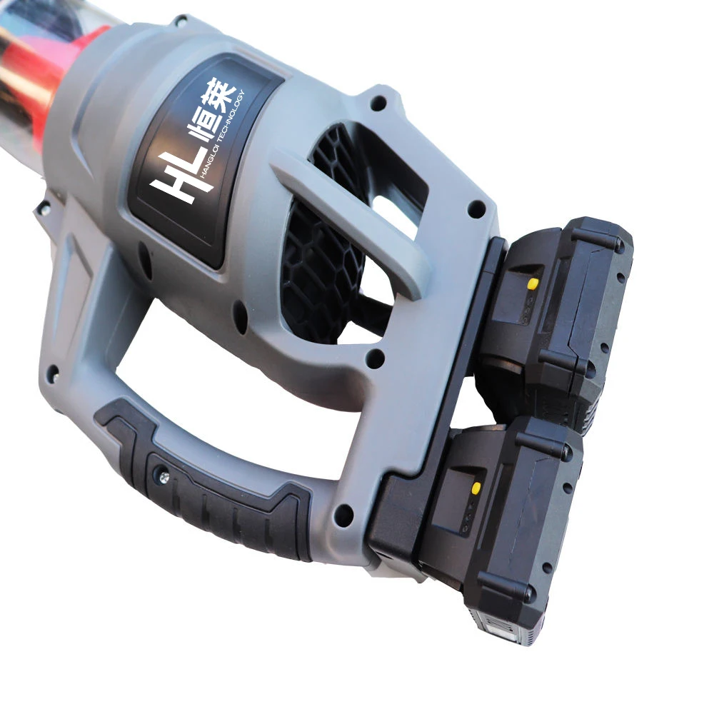 HENGLAI in Stock!!! 40v Cordless Air Blower Vacuum Cleannig Leaf Computer Dust Collector 250km/h 18000/min