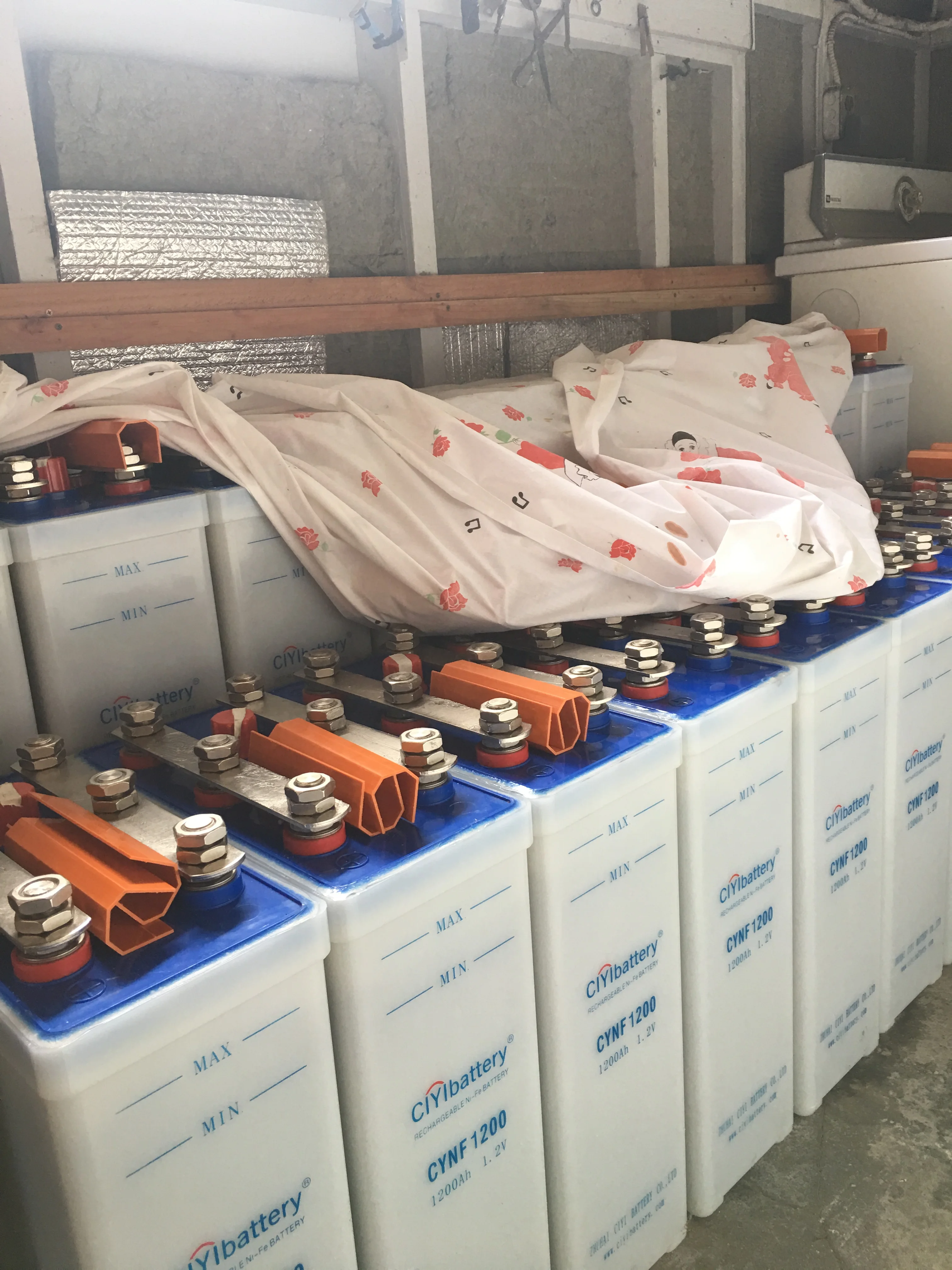 Ni-Fe Battery CIYIBattery Green Energy Storage Batteries Nickel Iron Batteries CYNF1200 1.2V  12V 24V 48V 1200AH