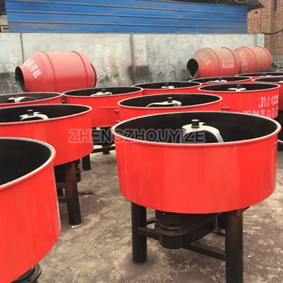 Automatic diesel engine konkret mixer construction equipment  concrete mixer electric mortar cement mixing machine with lift