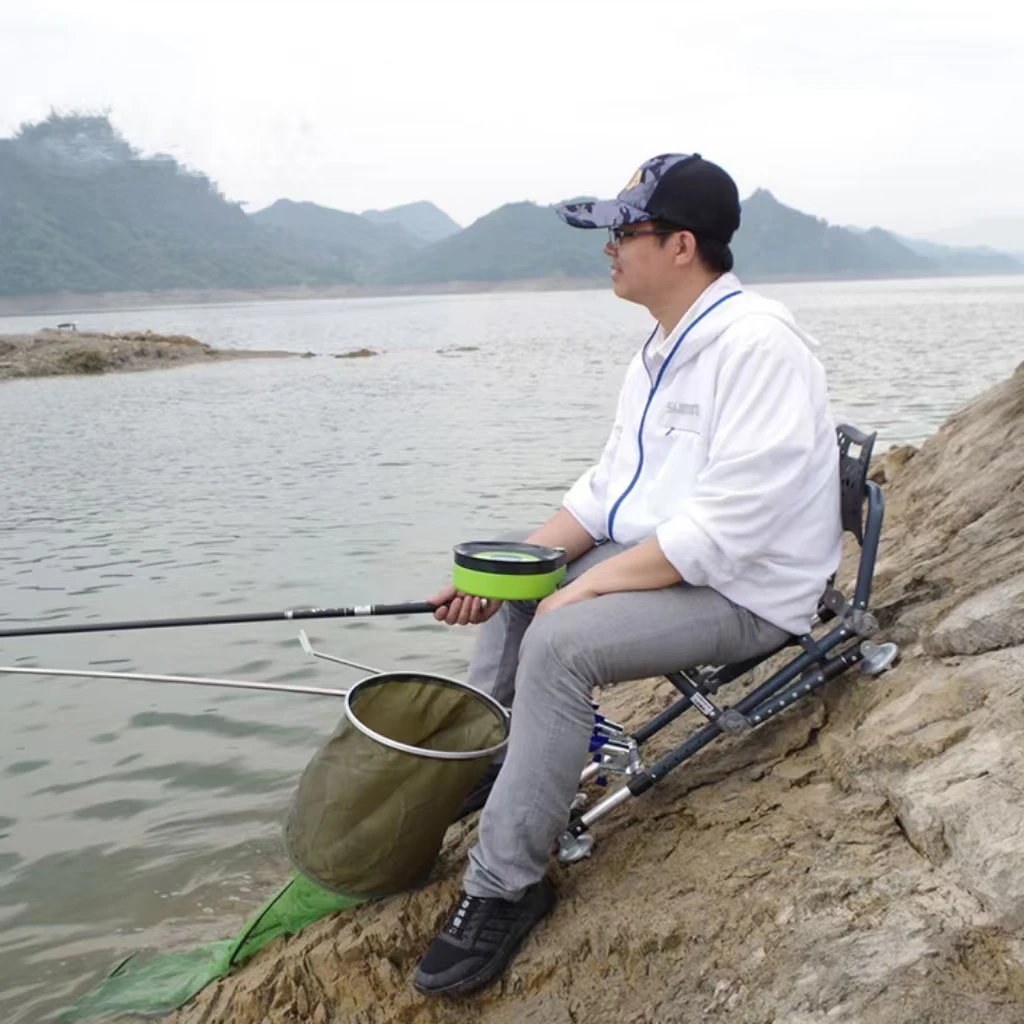 Factory Wholesale Custom Lightweight Outdoor Folding Foldable Fishing Chair Camping Chair