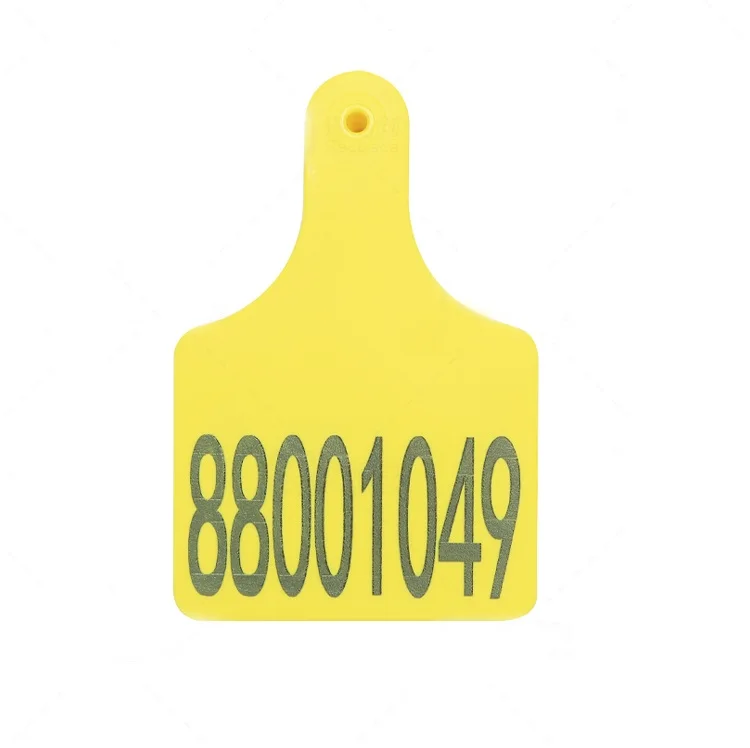 UHF RFID животных микрочип корова уха