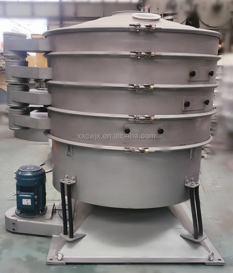 Multi Layer Particle Grain Size Fine Separator Circular Swing Sieve Tumbler Sifter Screen Powder Sieve Machine
