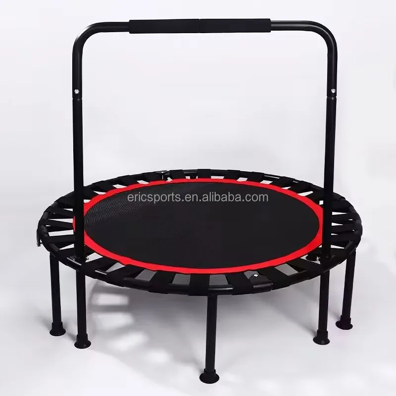 cheap fitness Cardio Training Adult Indoor Bungee Cord Jumping Rebounder Gymnastic Fitness Mini Hexagon Trampoline