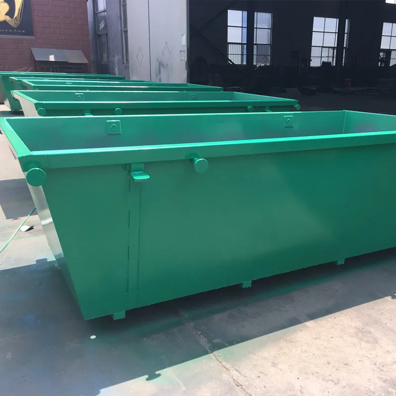 Outdoor mobile scrap metal skip bin garbage skip dumpster