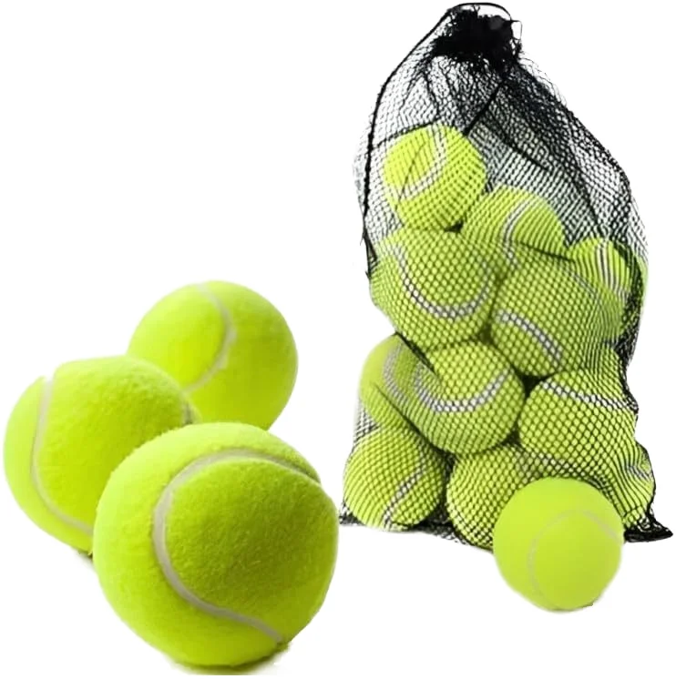 High Quality Practice Tennis Ball for Training Sports Tennis Ball with Mesh Bag