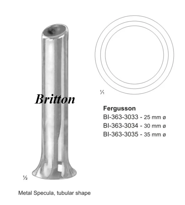 
FERGUSSON VAGINAL SPECULA 25 MM 
