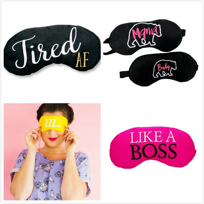 Do not disturb Custom Printed Sleeping Silk eye mask