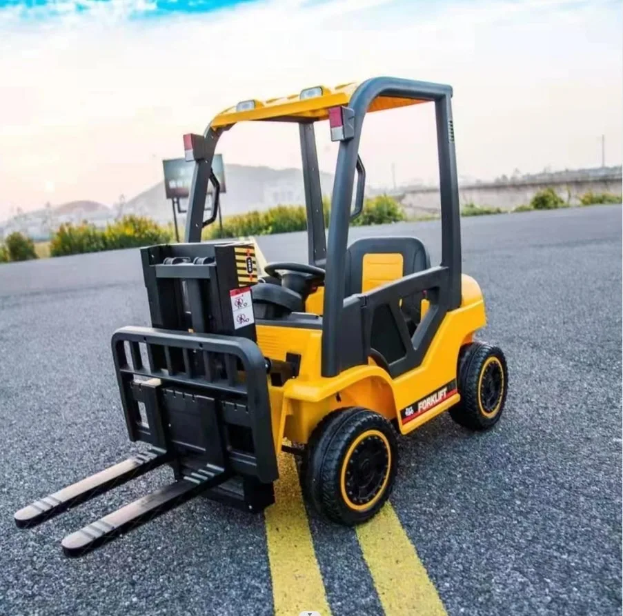 Newest High Quality12v Battery Children Electric Excavator Kids  Ride On Car