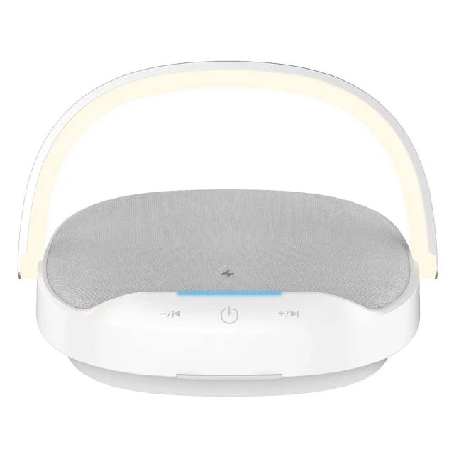 2022 заводская цена, светодиодный портативный беспроводной динамик Bt, беспроводное зарядное устройство, динамик для мобильного телефона