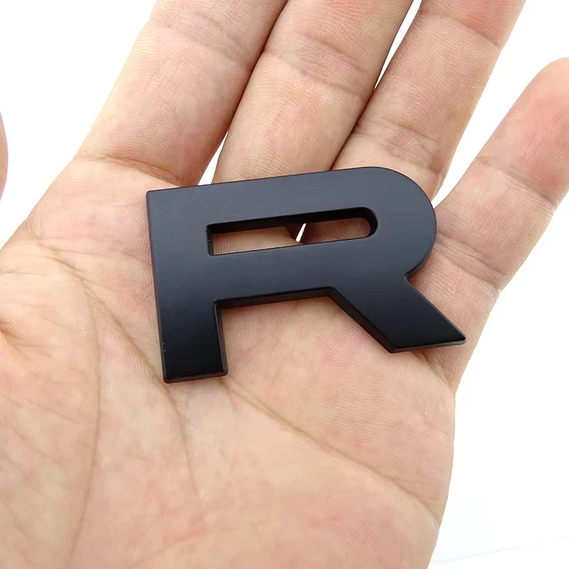 Wholesale Custom Waterproof Self-adhesive 3d Abs Plastic Chrome Letters For Cars