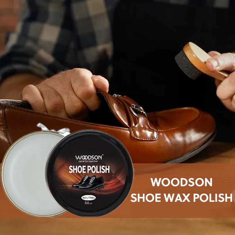 Shoe Cream Polish Leather Conditioner Renew White Black Shoe Polish Wax
