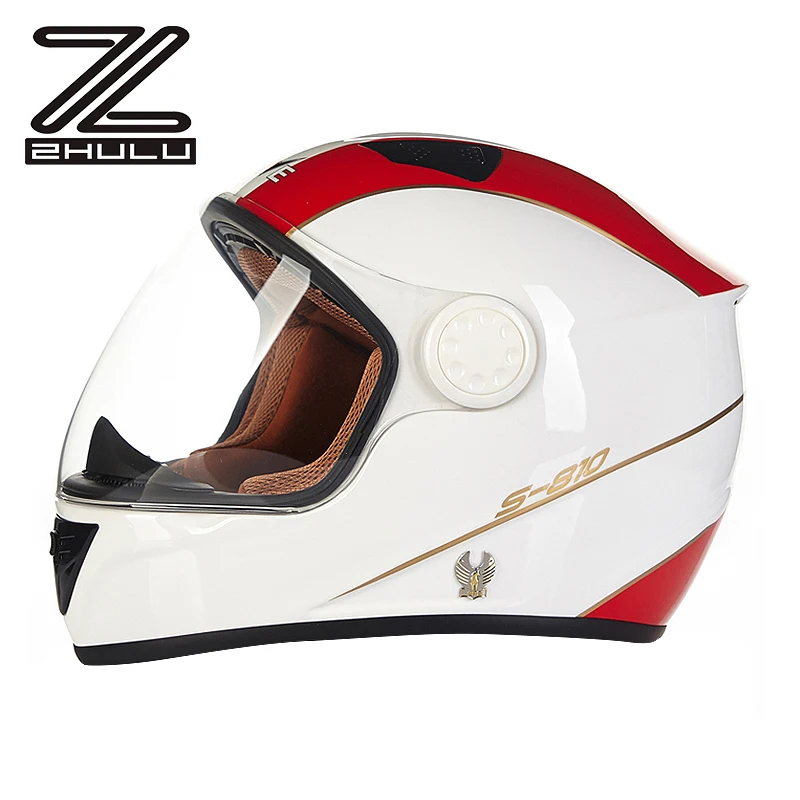 Высококачественный мотоциклетный защитный шлем с защитой от столкновений на все лицо